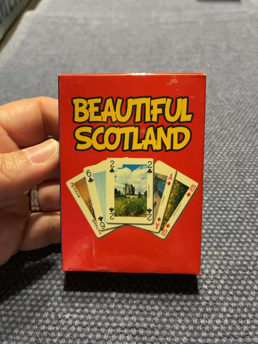NIP Beautiful Scotland Souvenir Playing Cards by John Hinde
